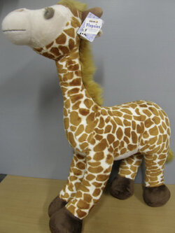ยีราฟ ยืนได้ ขนาดสูง 24 นิ้ว (มือสอง)