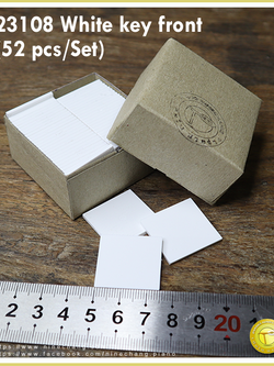 23108 White key front (52 ชิ้น / Set)