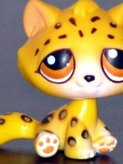 LPS แมวลายเสือชีต้า หายากมาก (France)