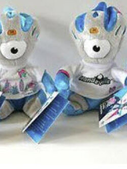 มาสคอต Mandeville ครบชุด 4 แบบ ขนาด 6 นิ้ว