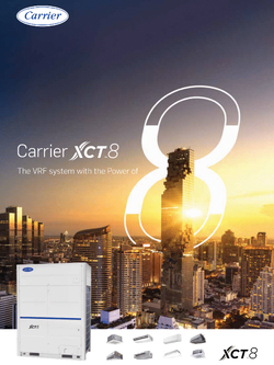เครื่องปรับอากาศ คอยล์ร้อน CARRIER VRF XCT8 CONDENSING UNIT รุ่น 38VT008188CTST