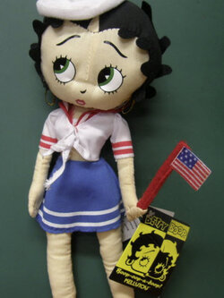 Betty Boop ชุดลูกเรือสาวแสนสวย ขนาด 12 นิ้ว (ของใหม่)