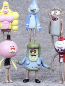 ชุดโมเดลรวมตัวการ์ตูนหลัก 6 ตัว