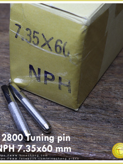 12800 Tuning pin NPH 7.35x60 mm
