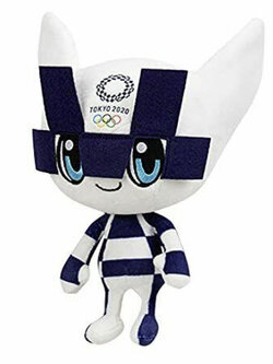 มาสคอต มิไรโทวะ (Miraitowa) ขนาด 10 นิ้ว (Japan)