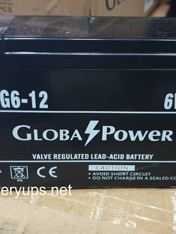 6v 12ah Global Power