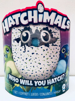 Hatchimals - Draggles สีเขียว-น้ำเงิน