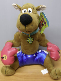 สกูปิ ดู (Scooby Doo) ชุดนักมวย ขนาด 12 นิ้ว (ของใหม่)