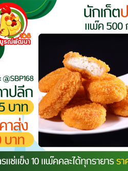 นักเก็ตปลาแพ๊ค37-42ชิ้น