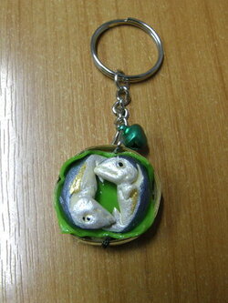 พวงกุญแจเข่งปลาทู (ขนาดเล็ก) 1 อัน