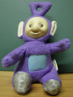 ทิงกี้ วิงกี้ (Tinky Winky) ขนาด 5 นิ้ว (มือสอง)