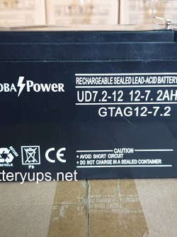 12v 7.2ah Global Power