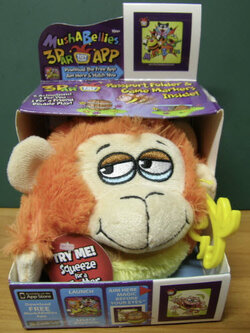 Mungo Monkey ขนาดสูง 4.5 นิ้ว