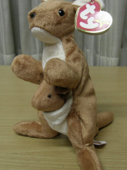 ตุ๊กตาจิงโจ้ แม่-ลูก ขนาด 8 นิ้ว (Ty)