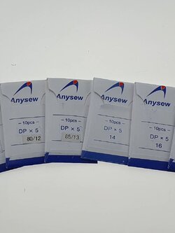 เข็มจักรเย็บผ้าอุตสาหกรรม จำนวน 10 เล่ม เข็ม DP เข็มก้นใหญ่ เป็น เข็มเย็บสำหรับจักรอุตสาหกรรมและเย็บผ้ายืดได้ดี ทั่วไป