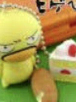 ที่ห้อยมือถือ "เจี๊ยบหนวดจอมซ่า" (Higepiyo) ขนาด 3.6 นิ้ว