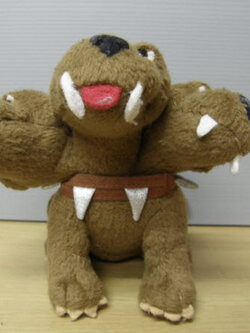 สุนัข 3 หัว Fluffy dog ยาว 8 นิ้ว