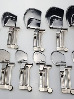 ซองพับชายผ้า แบบอมขอบ ขนาด 1/8 (3.2มิลลิเมตร) ถึง 2 นิ้ว (50 มิลลิเมตร)จักรอุตสาหกรรมเข็มเดี่ยว มีหลายขนาดให้เลือก