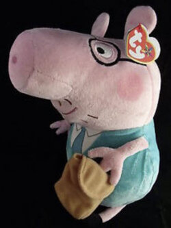 Daddy Pig ขนาด 12 นิ้ว (Ty)