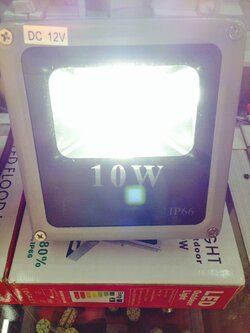 12v 10W (สีขาว) ไฟสปอร์ตไลท์ IP66 ใช้ภายนอกอาคาร
