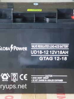 12v 18ah Global Power