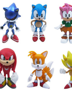 ฟิคเกอร์ชุด 6 ตัว ขนาด 2.75 นิ้ว