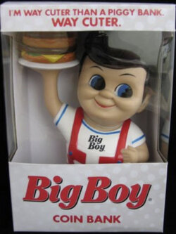 ออมสิน บิ๊กบอย (Big Boy) ขนาด 8 นิ้ว (ค.ศ.1999) มีกล่องใส่