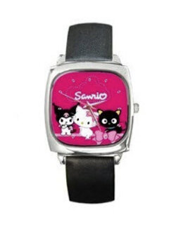 นาฬิกา หน้าปัทม์พิมพ์ลายตัวการ์ตูนดัง Sanrio