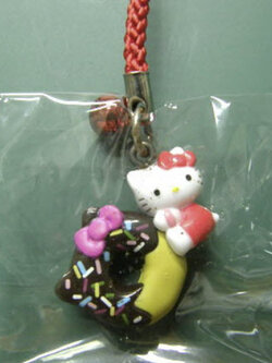 ที่ห้อยมือถือคิตตี้ ขนาดโมเดล 1 นิ้ว