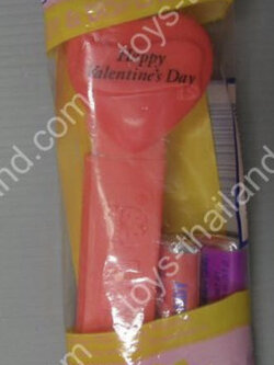 Happy Valentine's Day Pez หัวใจสีแดง