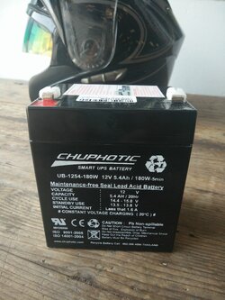 12V 5.4AH CHUPHOTIC