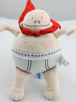 ตุ๊กตากัปตันกางเกงใน ขนาด 8 นิ้ว