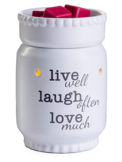 ILUMINATION FRANGRANCE WARMER LIVE LAUGH LOVE
