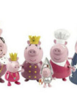 ฟิคเกอร์ Princess Peppa พร้อมราชวงศ์ครบชุด