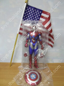 ฟิคเกอร์ กัปตัน อเมริกา ขนาด 7 นิ้ว (Marvel)