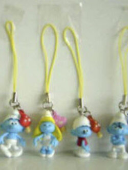 ฟิกเกอกาชาปอง Smurf 2011 Part 2 ครบชุด 6 ชิ้น (Takara Tomy) ญี่ปุ่น