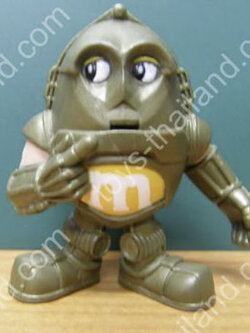 M&M สีเหลือง แต่งชุด Star Wars (A)