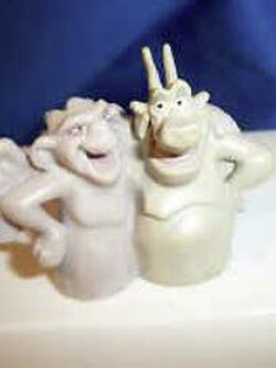 โมเดล Hugo & Laverne ขนาด 1.3 นิ้ว