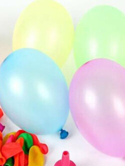 ลูกโป่งแอปเปิ้ล / 50 ใบ (นอก)