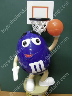 M&M แชมป์บาสเก็ตบอล สีน้ำเงินเข้มได้ใจ