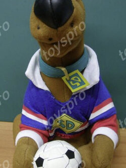 สกูบิดู (Scooby Doo) ชุดนักฟุตบอล ขนาด 8 นิ้ว (ของใหม่)
