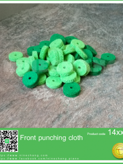 Front punching cloth