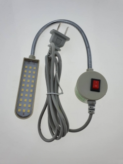 ไฟติดจักร LED จำนวน 30 ติดตั้งง่ายด้วยแม่เหล็ก แสงไฟถนอมสายตาเวลาเย็บ ใช้ได้กับจักรอุตสาหกรรมและจักรทั่วไป