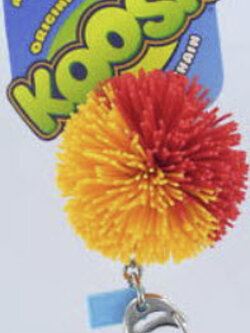 คู๊ช บอล (Koosh Ball) ขนาด 2 นิ้ว สีส้ม + แดง