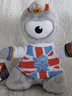 มาสคอต Wenlock แบบ B ขนาด 6 นิ้ว