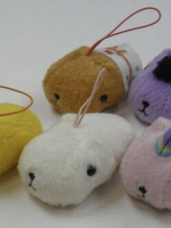 ตุ๊กตาห้อยมือถือ Kapibara san ชุด 5 ชิ้น