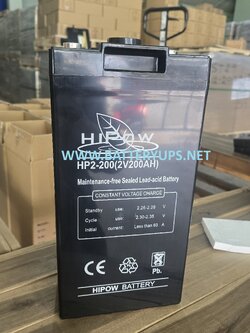 2v 200ah HIPOW