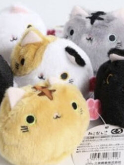 ตุ๊กตาแมวนานาชนิดจาก Neko Atsume ชุด 6 ตัว