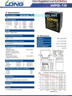 12V 5AH LONG