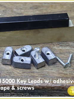 15000 Key Leads with adhesive tape & screws
